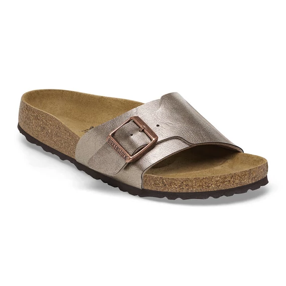Birkenstock Catalina egypántos papucs keskeny | Gyöngyház földszín | Graceful taupe