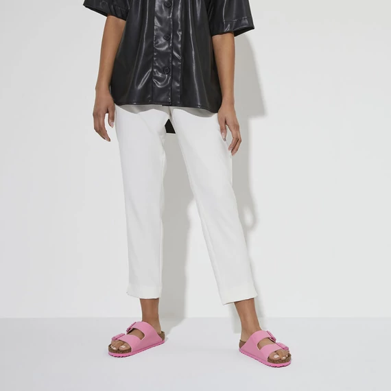 Birkenstock Arizona kétpántos papucs keskeny | Cukorka rózsaszín lakk | Patent candy pink