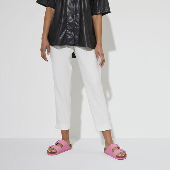 Birkenstock Arizona kétpántos papucs keskeny | Cukorka rózsaszín lakk | Patent candy pink