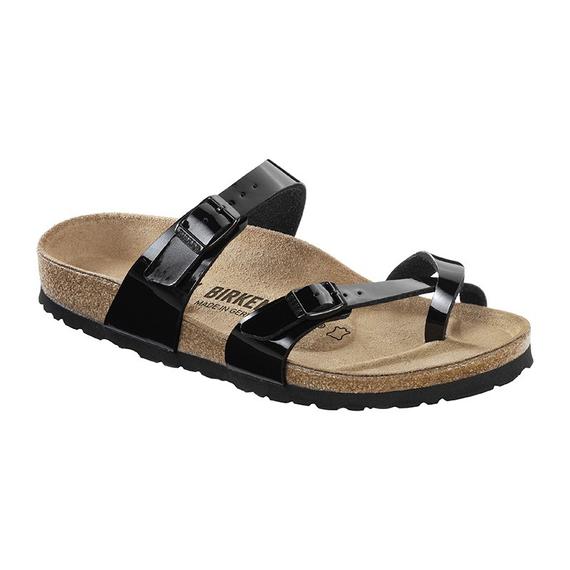 fekete lábujjközös Birkenstock Mayari papucs
