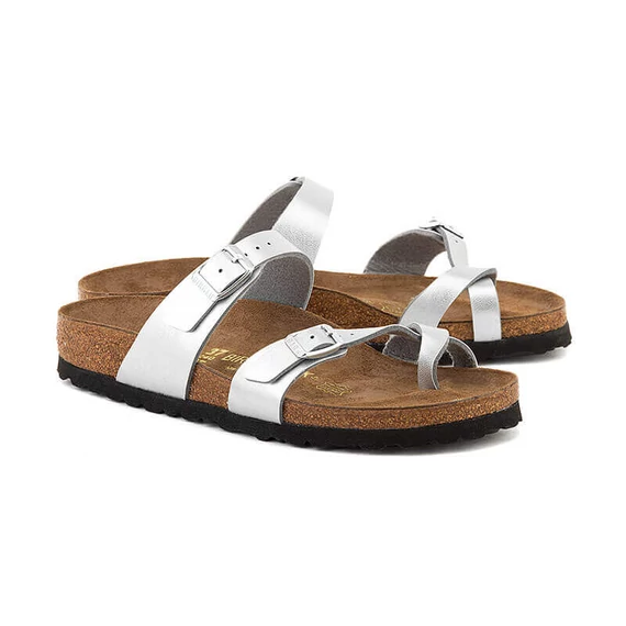 Birkenstock Mayari lábujjközös papucs | Ezüst | Silver