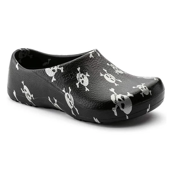 Birkenstock Profi Birki szakácsklumpa | Halálfejes | Black skull