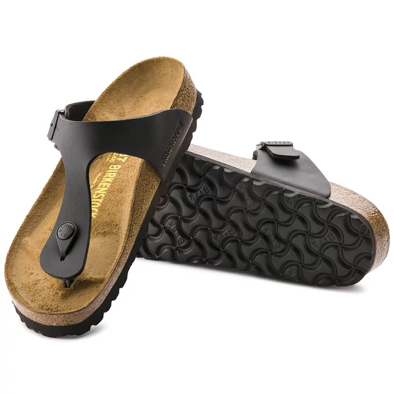 Birkenstock Gizeh lábujjközös papucs normal | Fekete | Black