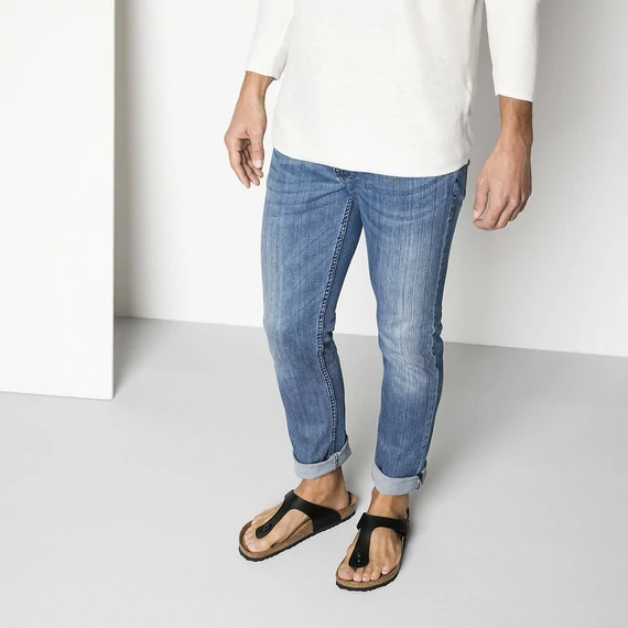 Birkenstock Gizeh lábujjközös papucs normal | Fekete | Black
