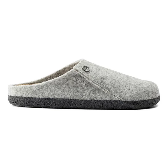 Birkenstock Zermatt klumpa keskeny | Szürke gyapjúnemez | Light gray