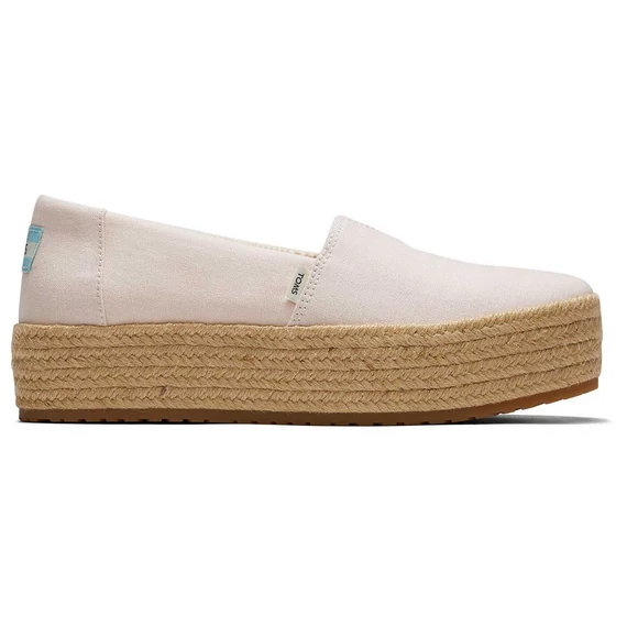 TOMS Espadrille - Valencia - Pink Peony Platform - 41