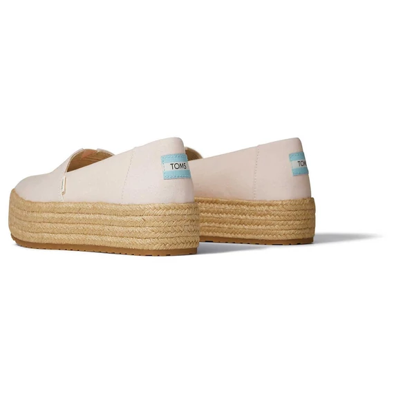TOMS Espadrille - Valencia - Pink Peony Platform - 41