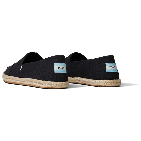TOMS Espadrilles  - black slubby woven - 41