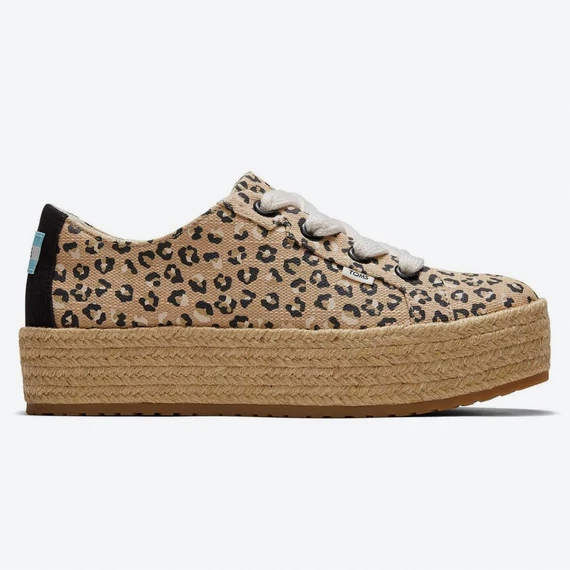 TOMS Alpargatas - Cassiah Cheetah Espadrilles Platform - 38,5
