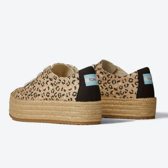 TOMS Alpargatas - Cassiah Cheetah Espadrilles Platform - 38,5