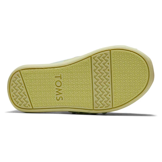 TOMS Tiny Kids - Alpargata - pastel green ruffle - 22