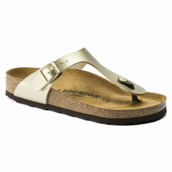 Birkenstock Gizeh lábujjközös papucs keskeny | Arany | Gold