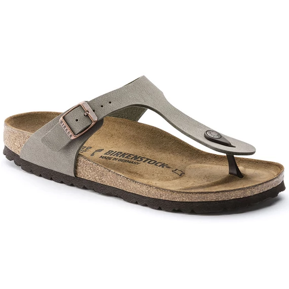 Birkenstock Gizeh lábujjközös papucs keskeny | Kavics szürke | Stone