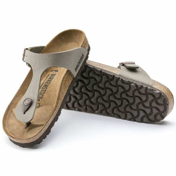 Birkenstock Gizeh lábujjközös papucs keskeny | Kavics szürke | Stone