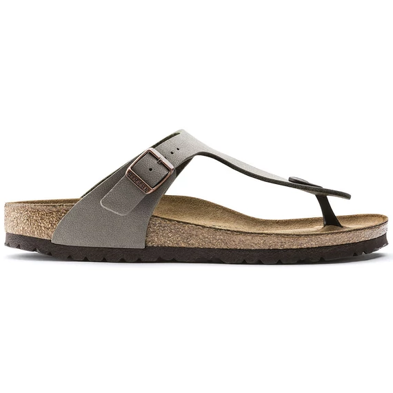 Birkenstock Gizeh lábujjközös papucs keskeny | Kavics szürke | Stone