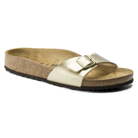 Birkenstock Madrid egypántos papucs keskeny | Arany | Gold