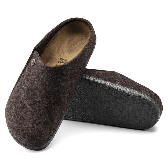 Birkenstock Zermatt klumpa keskeny | Mokka gyapjúnemez | Mocca