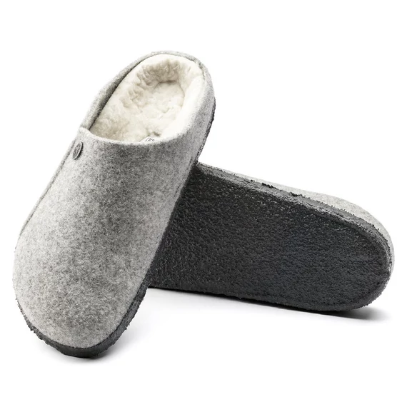 Birkenstock Zermatt Shearling klumpa normal | Szürke gyapjúnemez | Light gray
