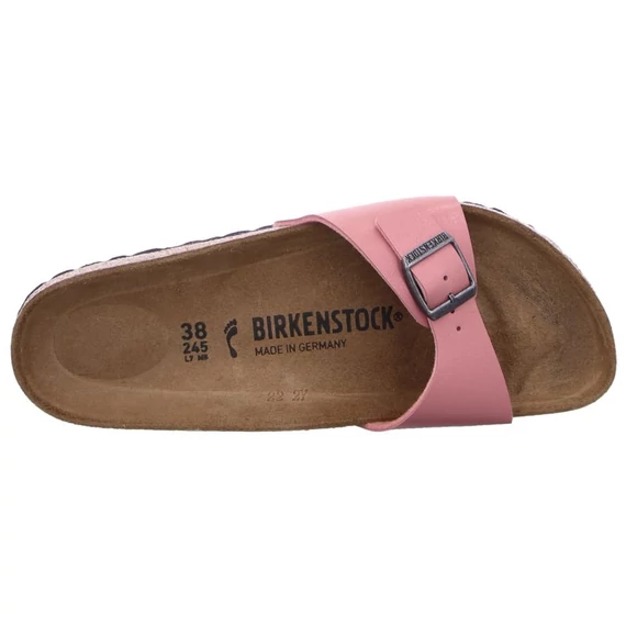 Birkenstock Madrid egypántos papucs keskeny | Gyöngyház rózsaszín | Graceful old rose